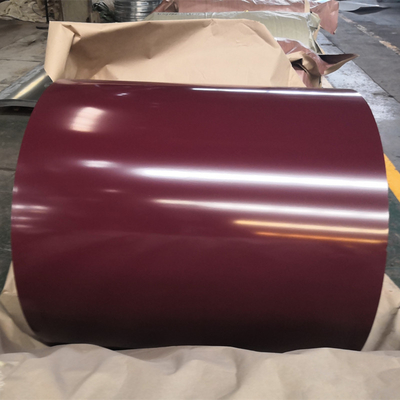 PpgiのGalvalumeの鋼鉄コイルのストリップPrepainted Aluzinc熱い浸されたDx51dの多彩なコーティング