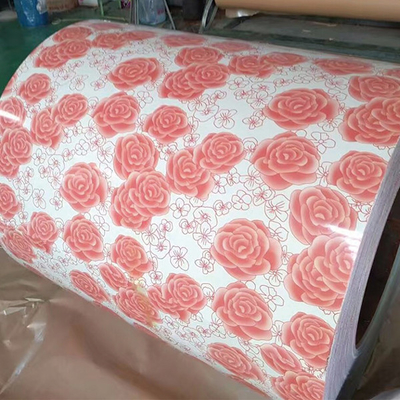 亜鉛金属は鋼板のコイルの屋根が上塗を施してある電流を通されて着色するPpgiを波形を付けた
